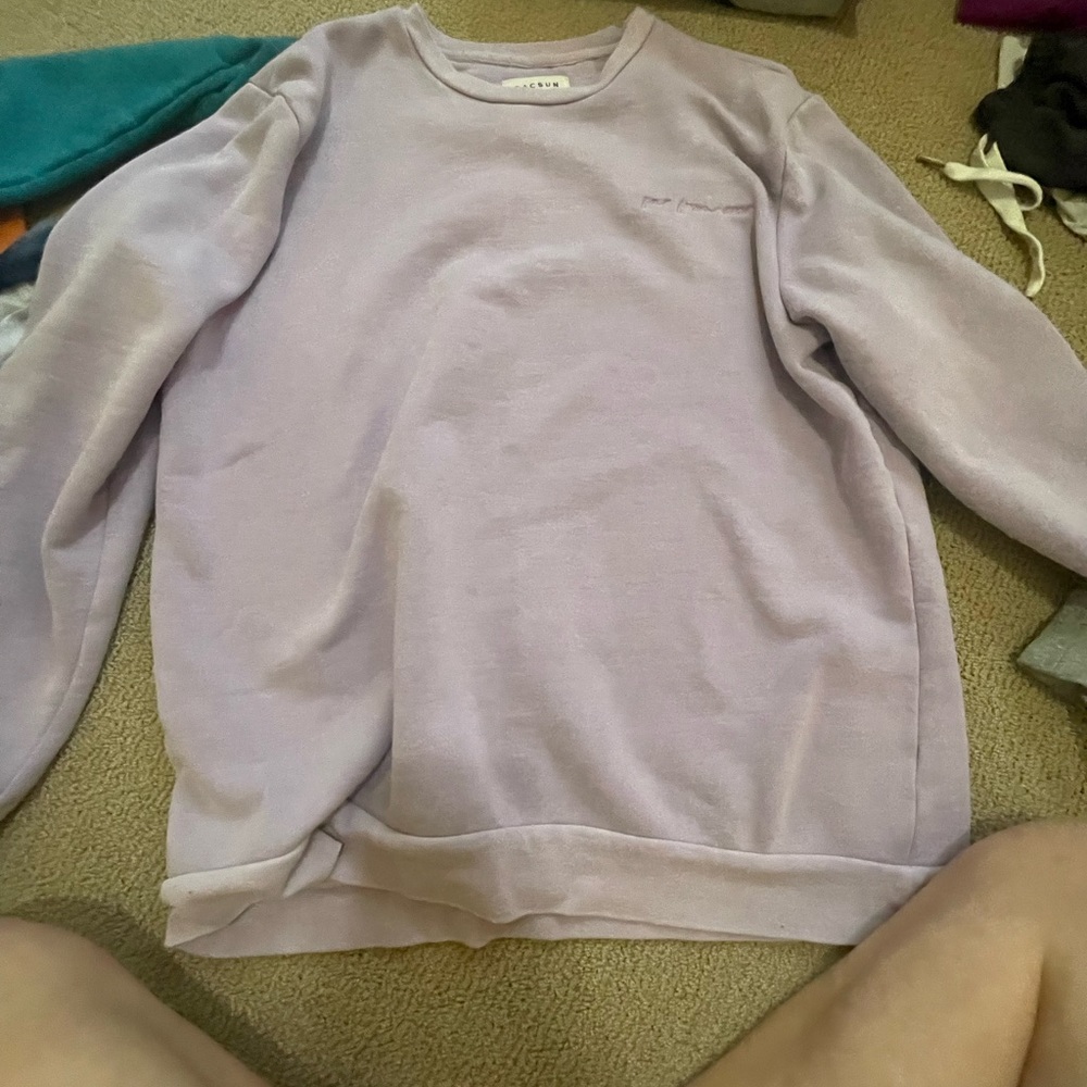 lavender pacsun crew neck